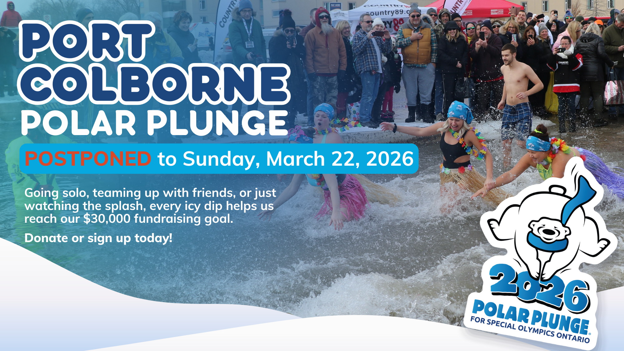 Postponed polar plunge